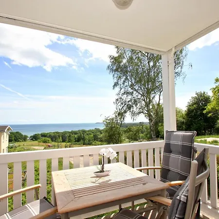 Mit Meerblick Und Balkon, Gratis Nutzung Vom Ahoi Erlebnisbad Und Sauna In Sellin - Meeresblick 26 ゲーレン