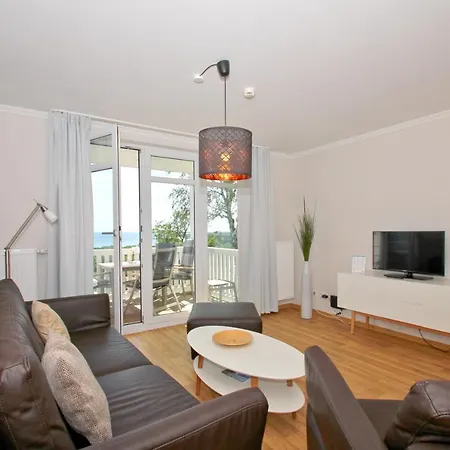 Apartment Mit Meerblick Und Balkon, Gratis Nutzung Vom Ahoi Erlebnisbad Und Sauna In Sellin - Meeresblick 26 Goehren (Ruegen)