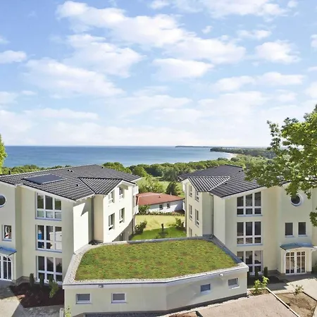 mit Meerblick und Balkon, gratis Nutzung vom AHOI Erlebnisbad und Sauna in Sellin - Meeresblick FeWo 26 Apartment Goehren (Ruegen)