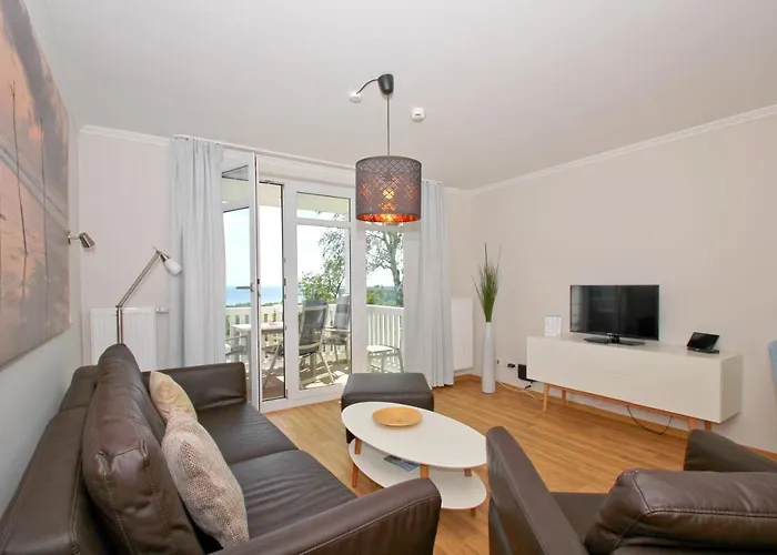 Apartman Mit Meerblick Und Balkon, Gratis Nutzung Vom Ahoi Erlebnisbad Und Sauna In Sellin - Meeresblick 26 Göhren