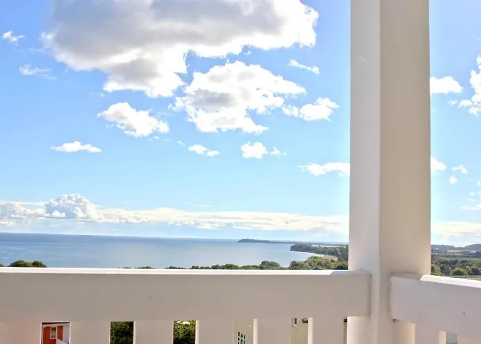 Mit Meerblick Und Balkon, Gratis Nutzung Vom Ahoi Erlebnisbad Und Sauna In Sellin - Meeresblick 26 Göhren