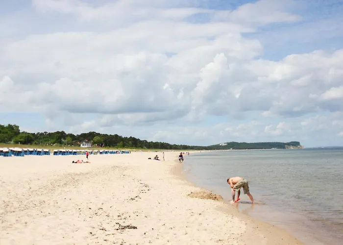 Mit Meerblick Und Balkon, Gratis Nutzung Vom Ahoi Erlebnisbad Und Sauna In Sellin - Meeresblick 26 Apartman Göhren