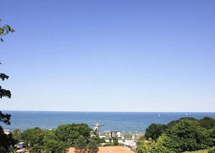 Mit Meerblick Und Balkon, Gratis Nutzung Vom Ahoi Erlebnisbad Und Sauna In Sellin - Meeresblick 26 Apartman Göhren